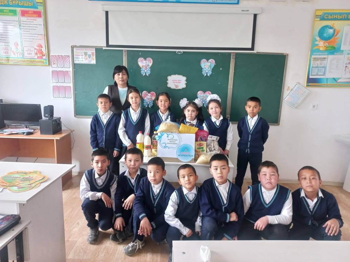 "Жақсылық жасап жарысайық" қайырымдылық челленджін өткізді